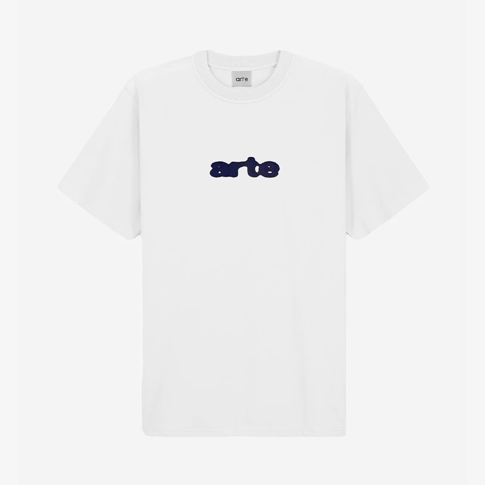 Blur Embroidery T-Shirt 'White'