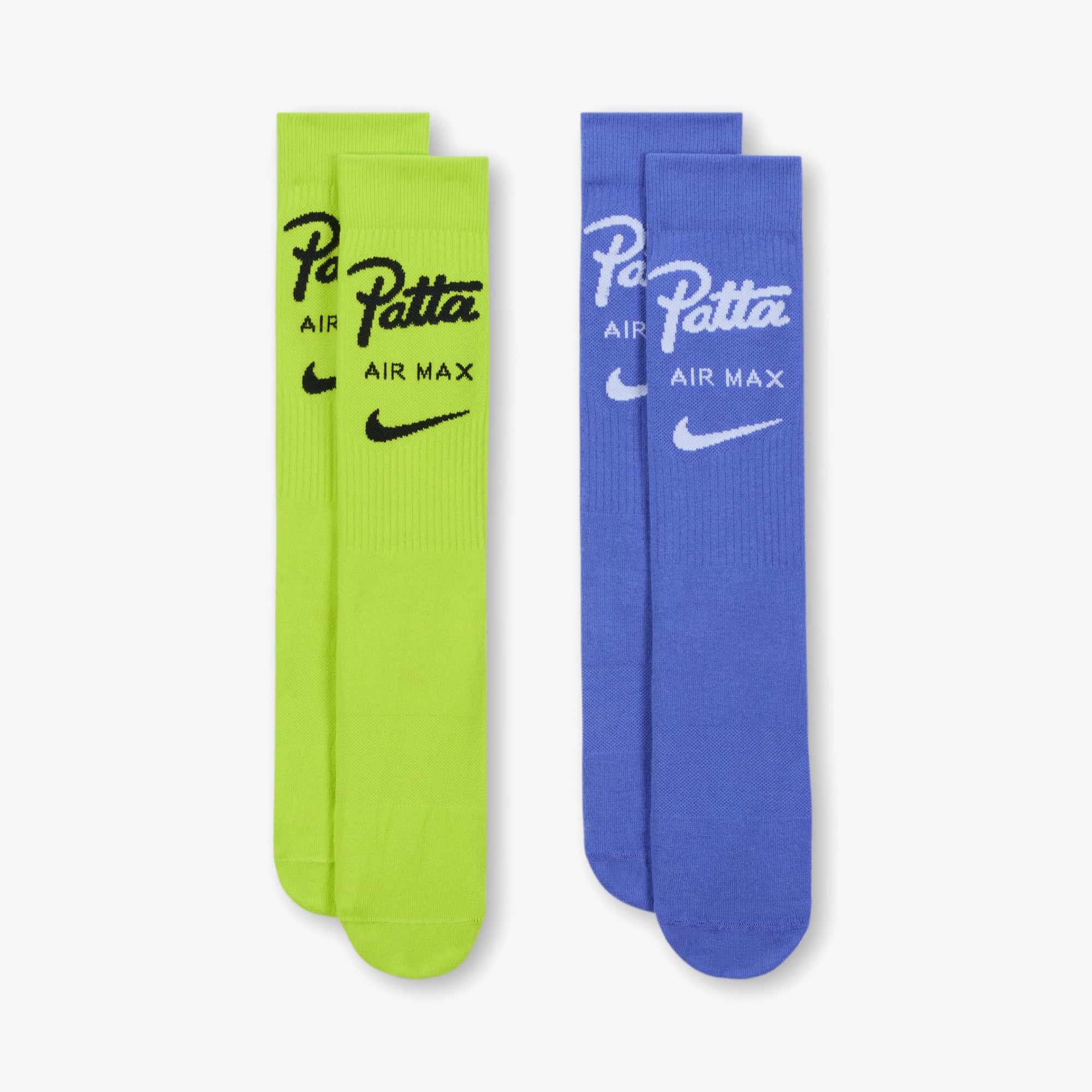 Nike x Patta Everyday Essentials Crew Socks (2 Pairs) 'Multi Color'