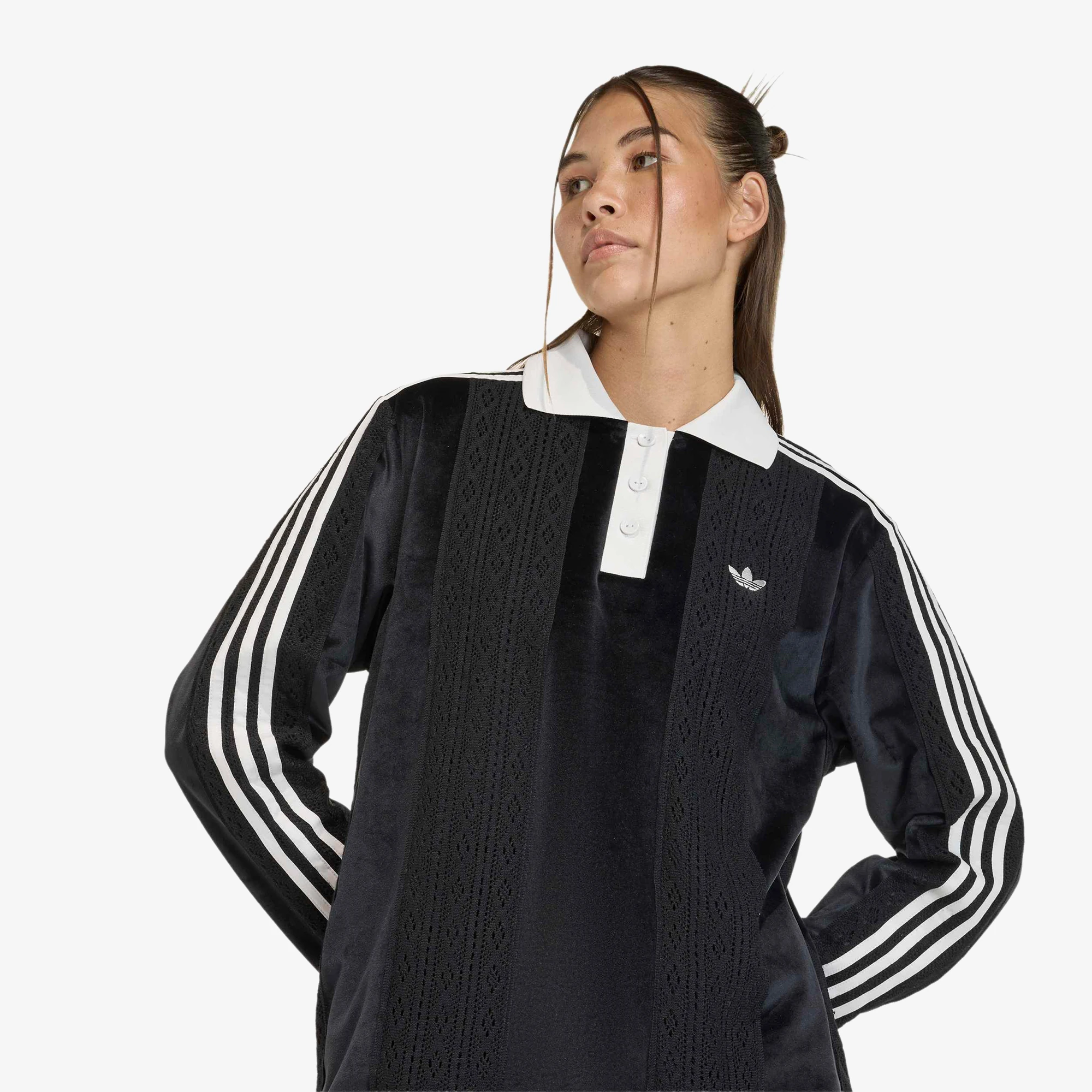 Winterised Longsleeve Soccer Jersey 'Black'