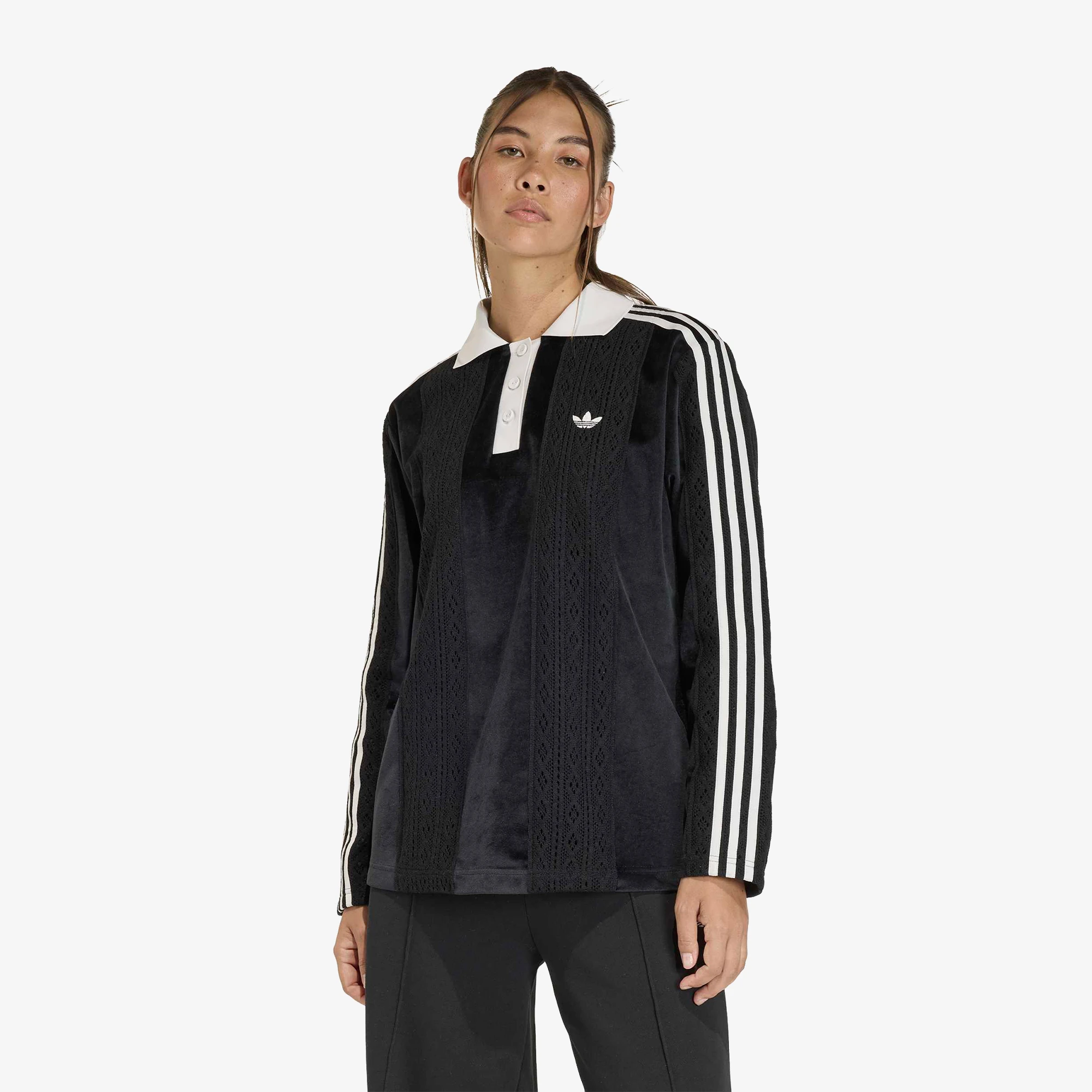 Winterised Longsleeve Soccer Jersey 'Black'