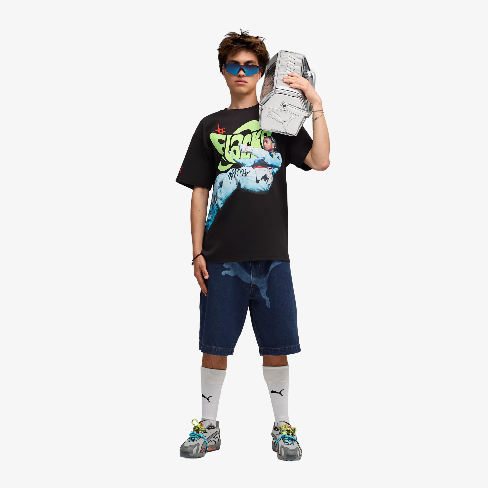 PUMA x A$AP ROCKY Flacko Drive Tee 'Black'