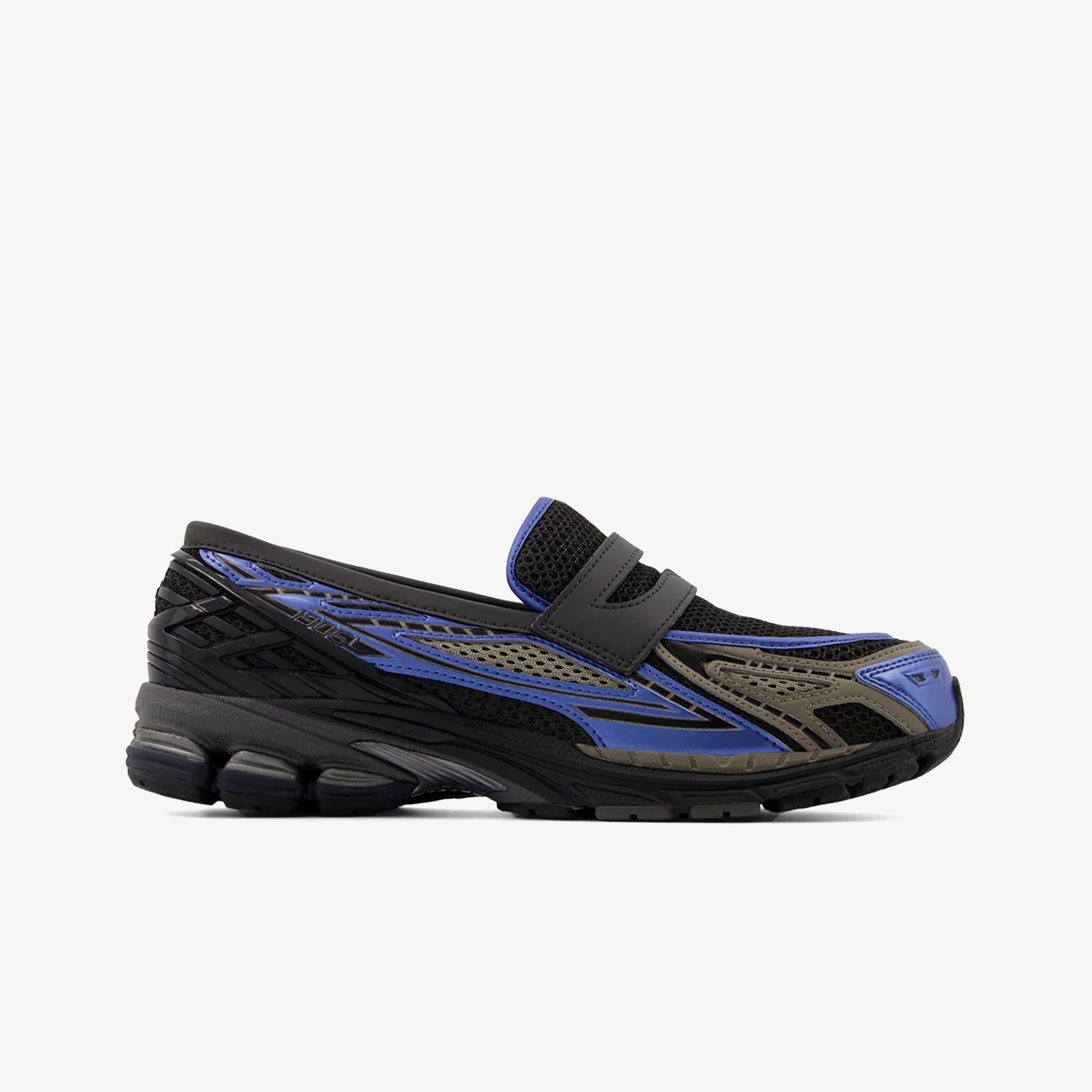 1906L 'Black Cement Blue Gemstone'