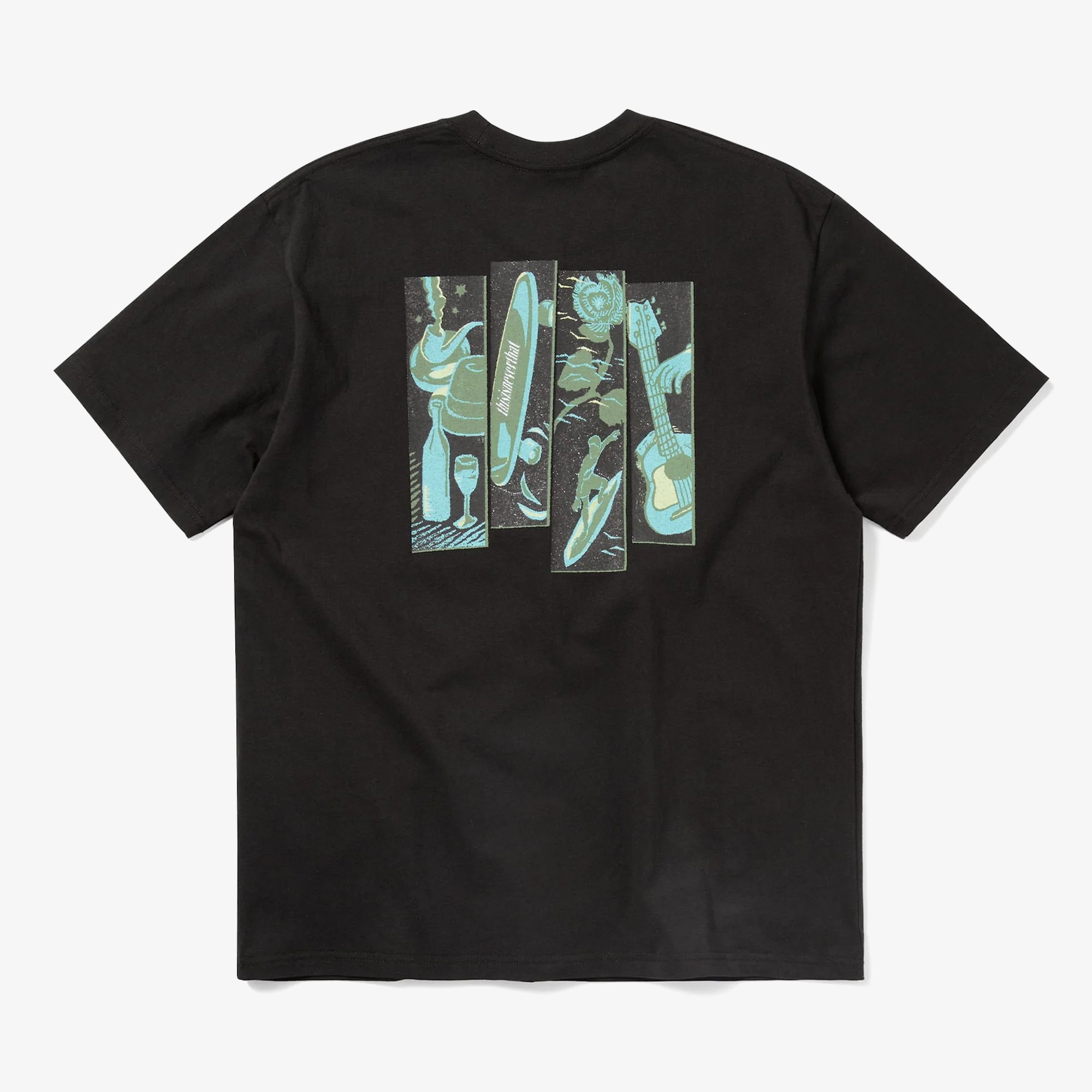4 Panels Tee 'Off Black'