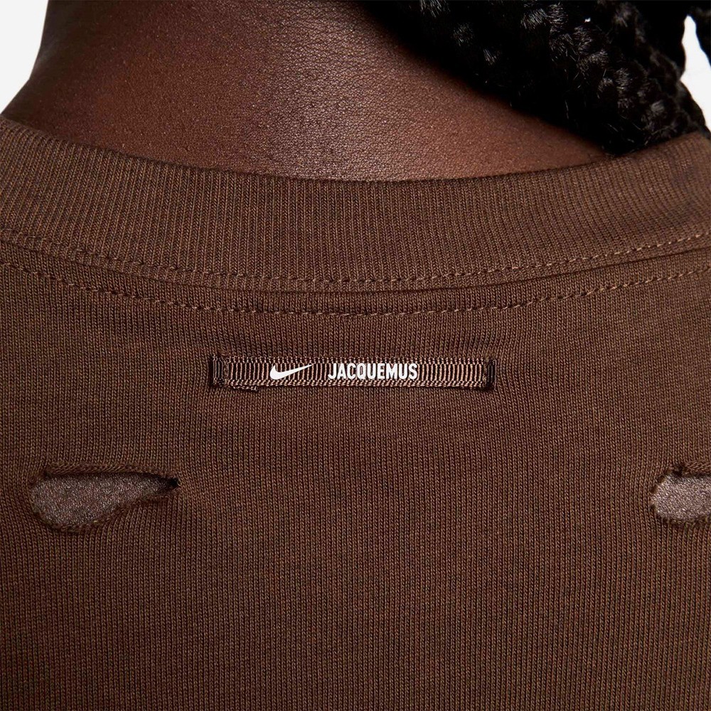 Jacquemus x Nike Swoosh T-Shirt 'Cacao Wow' - WUNDER