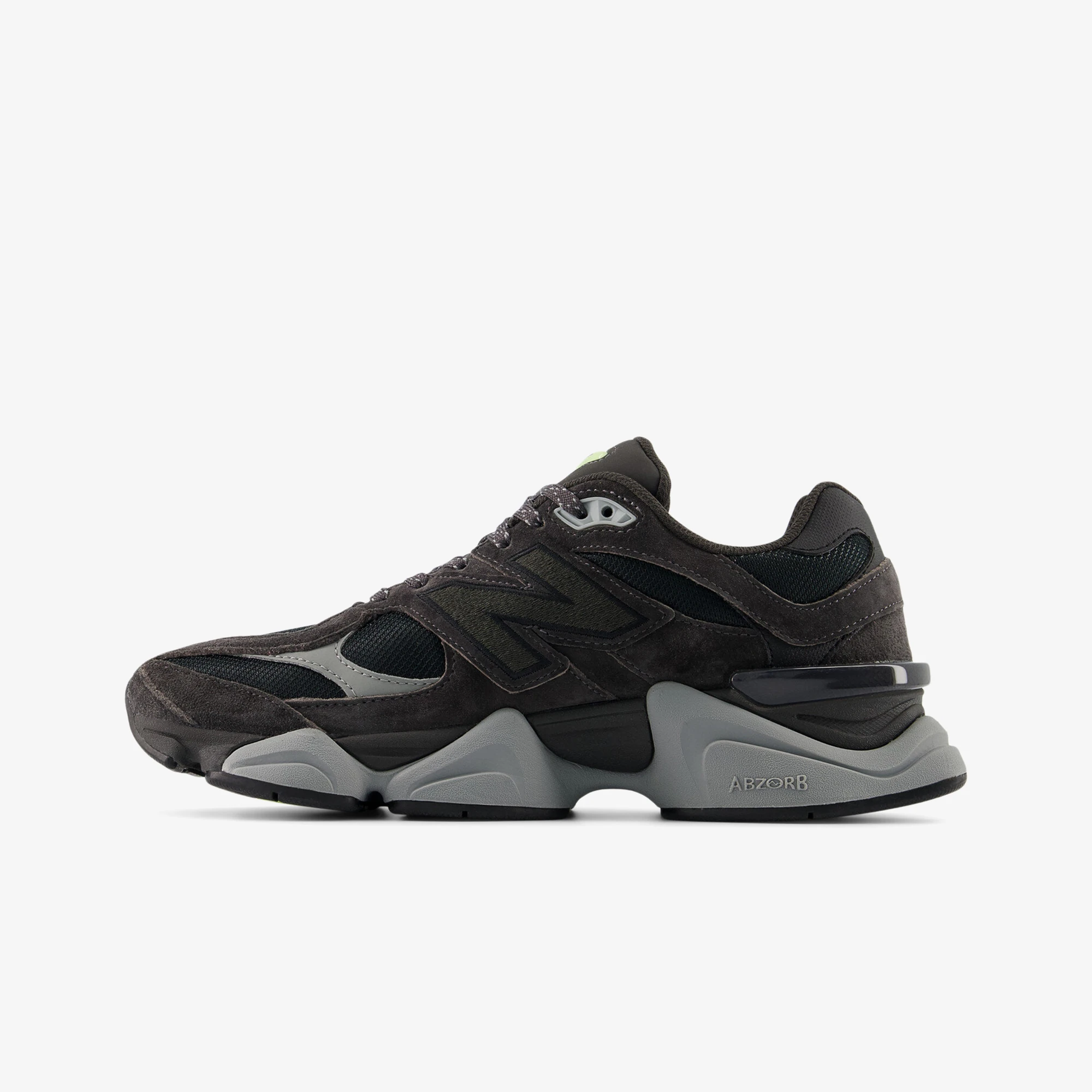 New Balance 9060 'Black Cement Dry Lime' - WUNDER