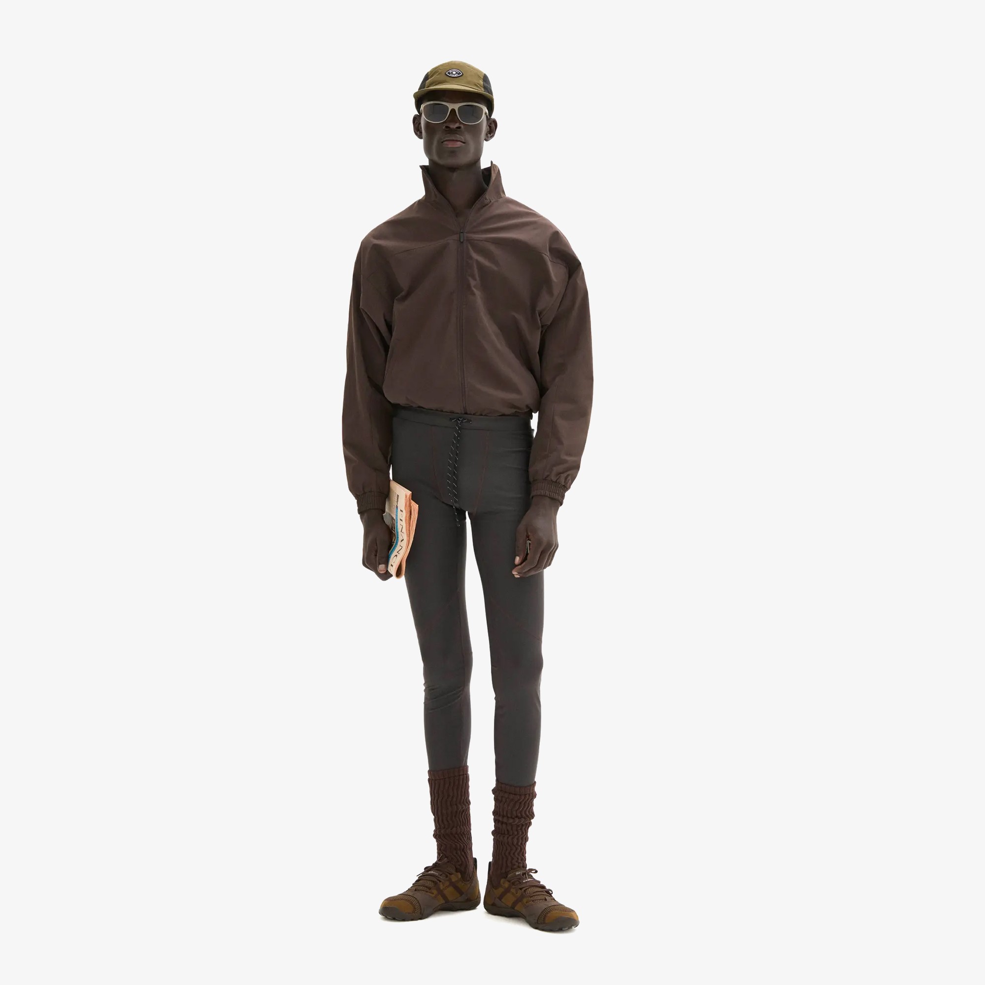 Outdoor Track Jacket 'Brown'