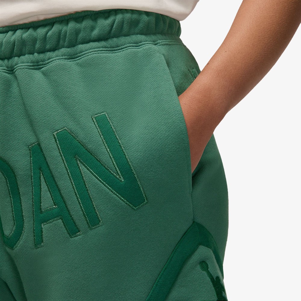 Jordan x Nina Chanel Fleece Shorts 'Green'