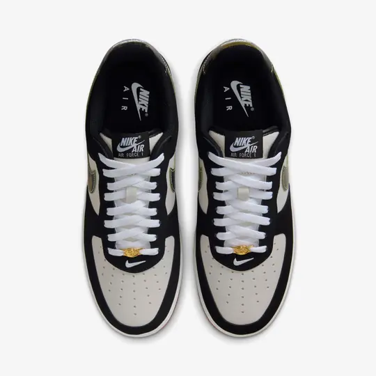 Air Force 1 Low '07 LV8 'Black Patent Camo Swoosh' - Görsel 7