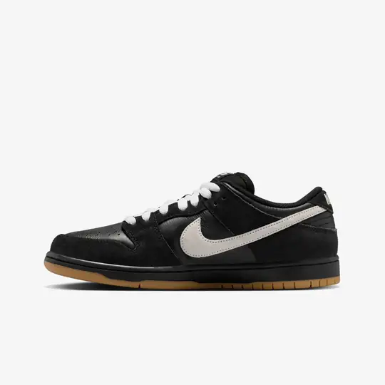 SB Dunk Low Pro 'Black White Gum' - Görsel 3