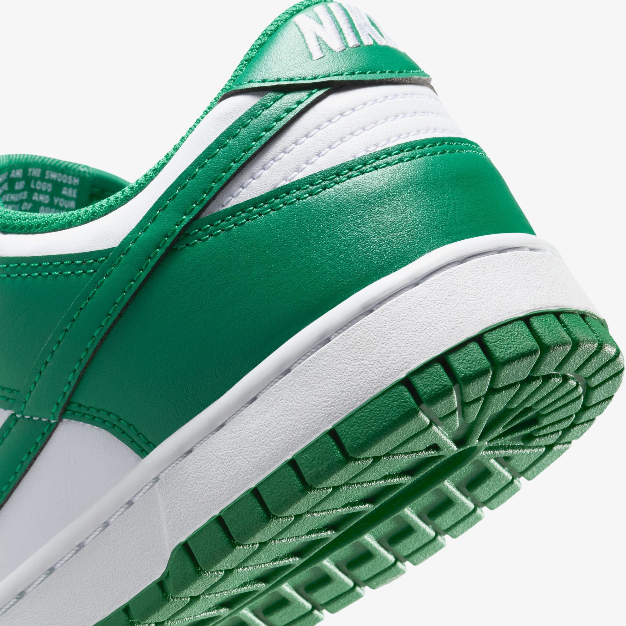 Dunk Low White 'Malachite'