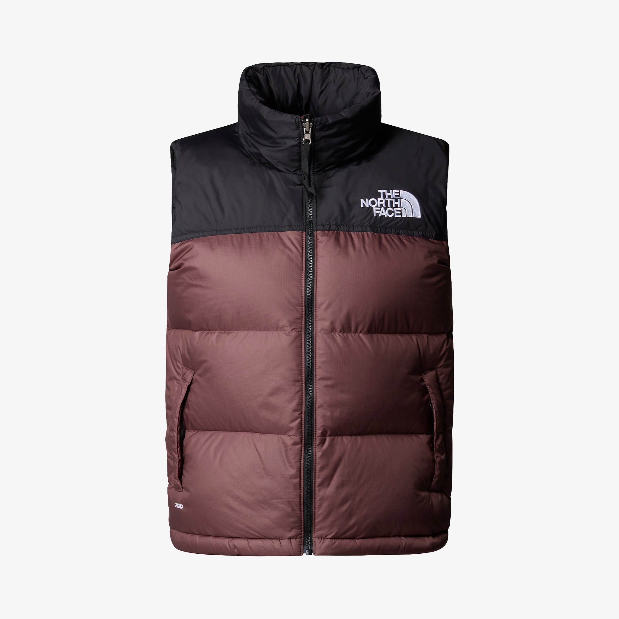 1996 Retro Nuptse Vest 'Burgundy' (W)