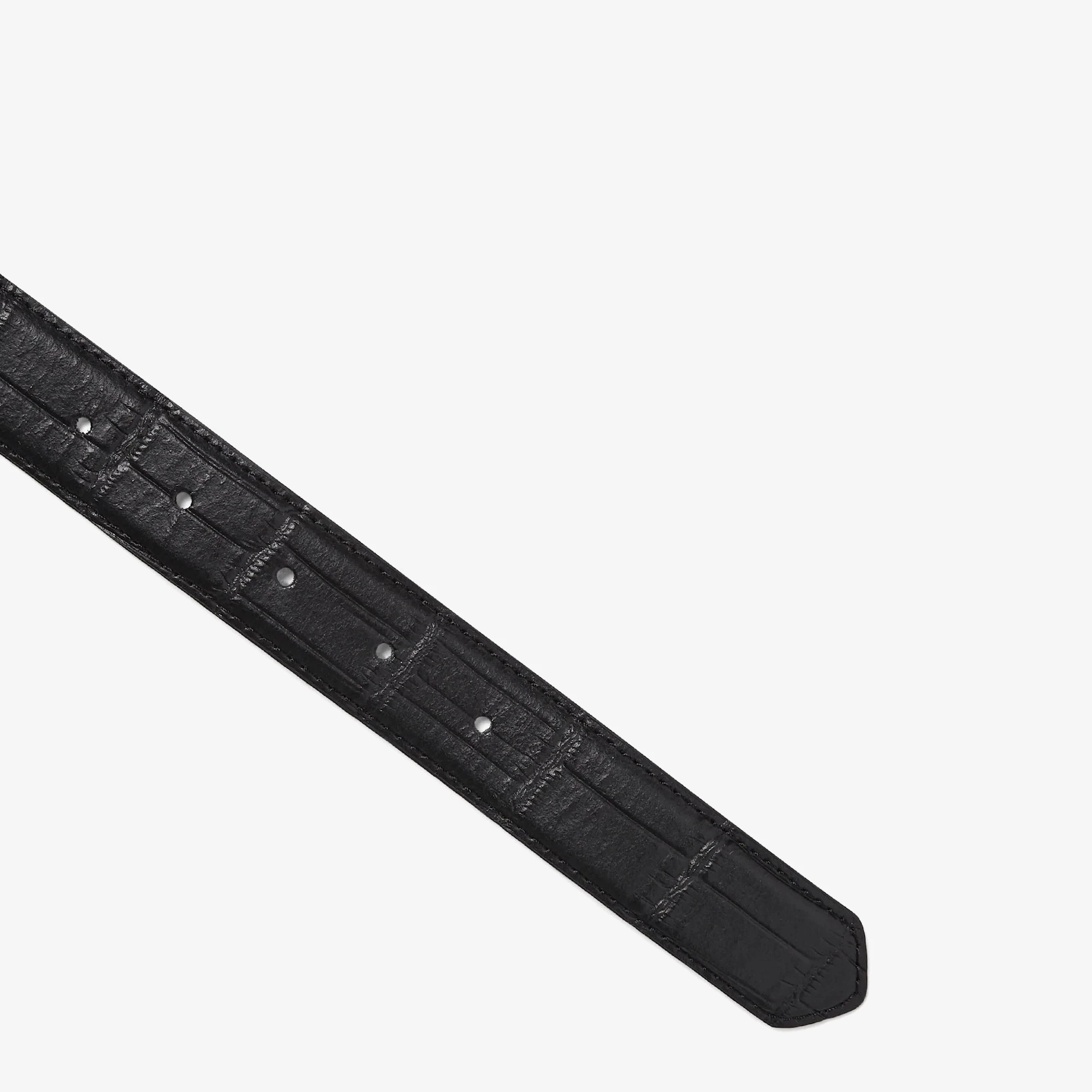 Croc Belt 'Black'