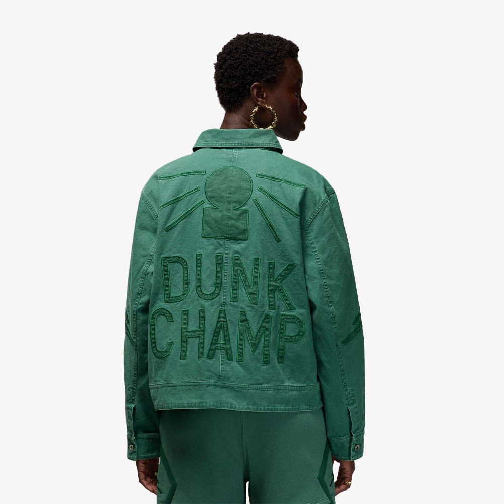 Jordan x Nina Chanel Abney Jacket 'Green Stone'