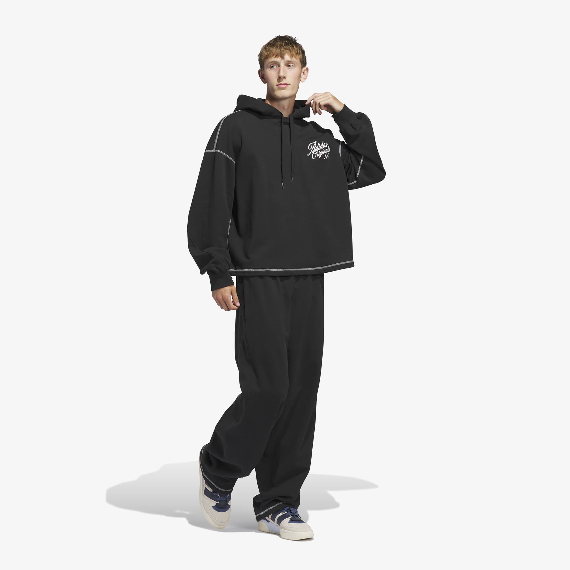 Santa Monica Hoodie 'Black'
