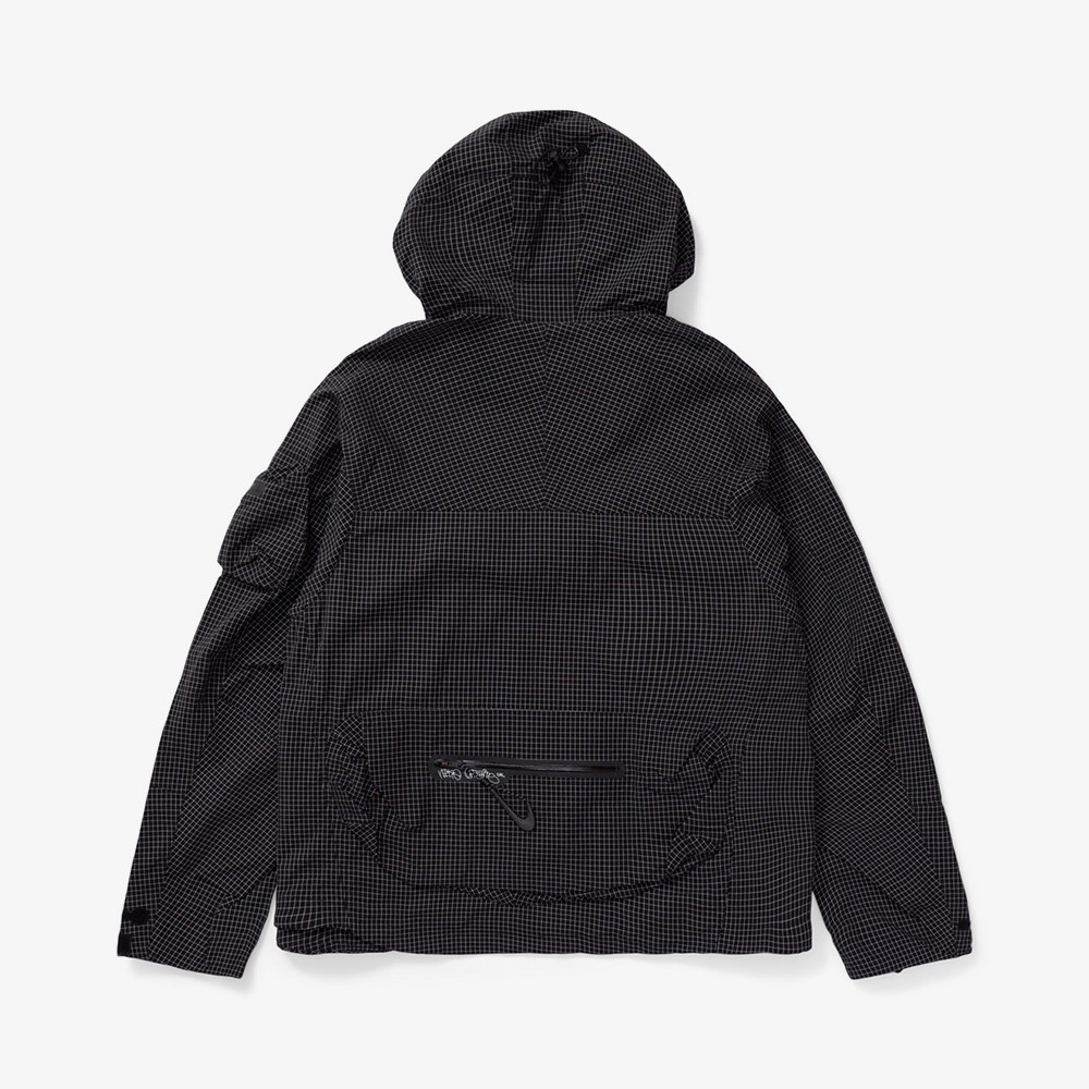 Nike x Off-White CL 004 Zip Windbreaker Jacket 'Black'