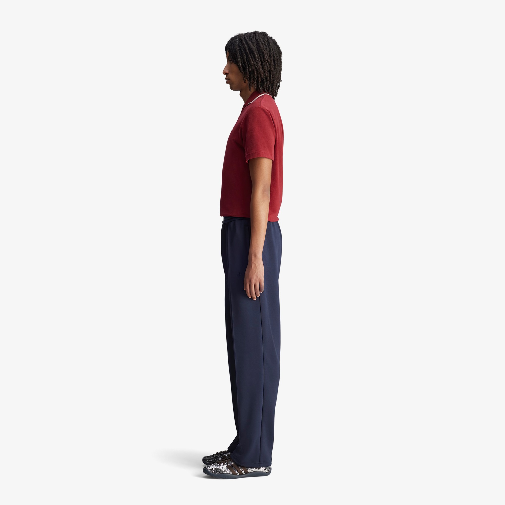 Wales Bonner x adidas Pique Track Pants 'Midnight Navy'