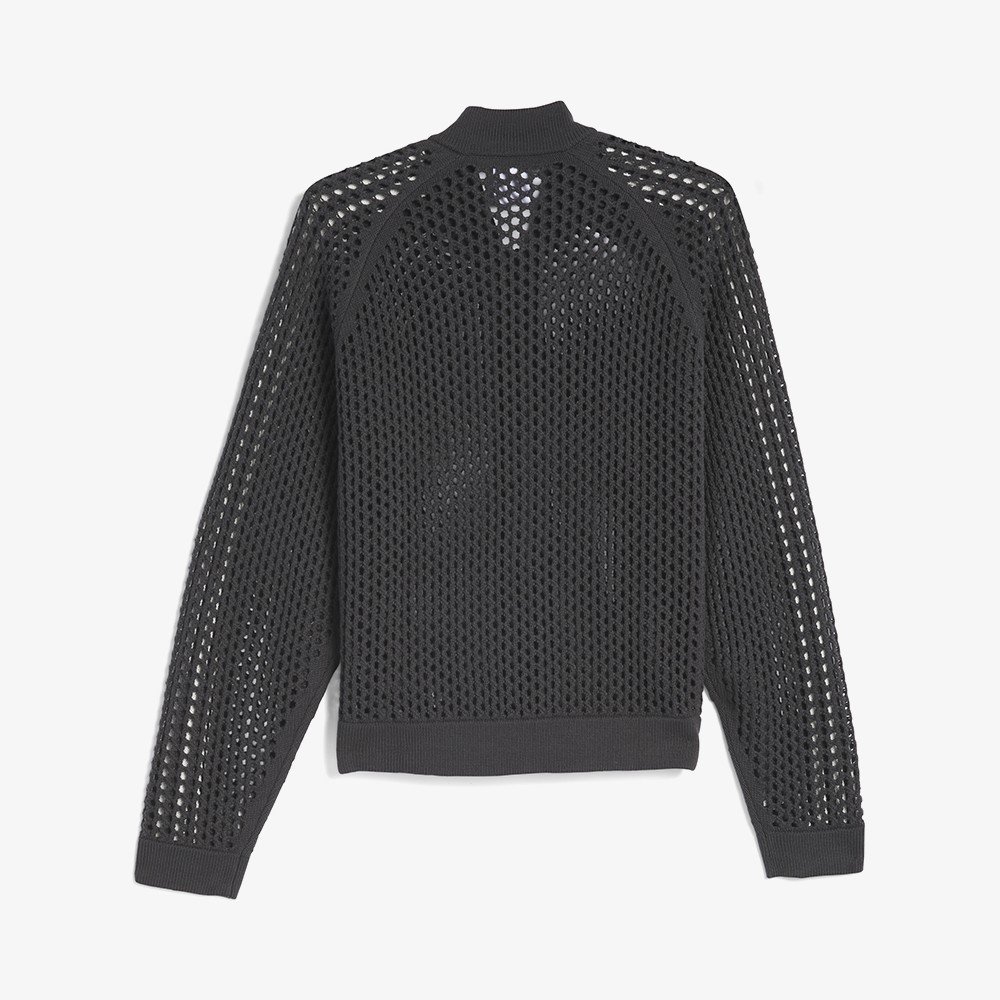 adidas x CLOT Crochet Track Top 'Black'