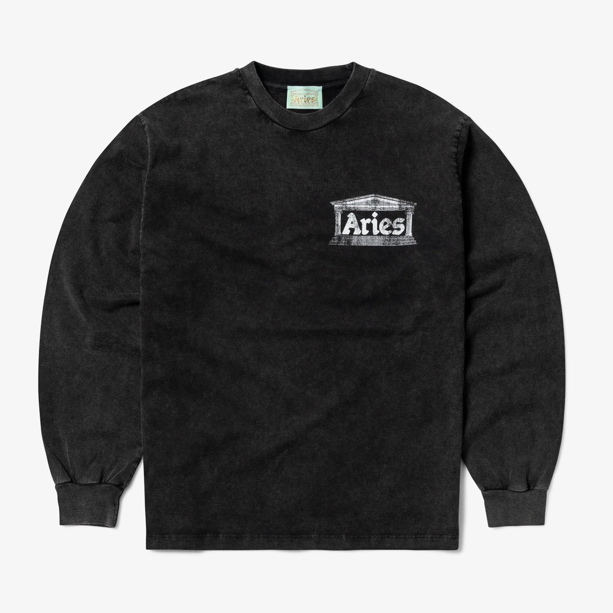 Aged Ancient Temple LS Tee 'Black'