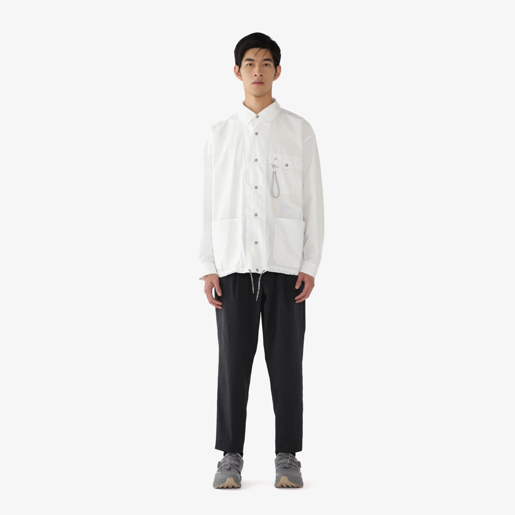 CORDURA Cotton Rip Shirt Jacket 'White'