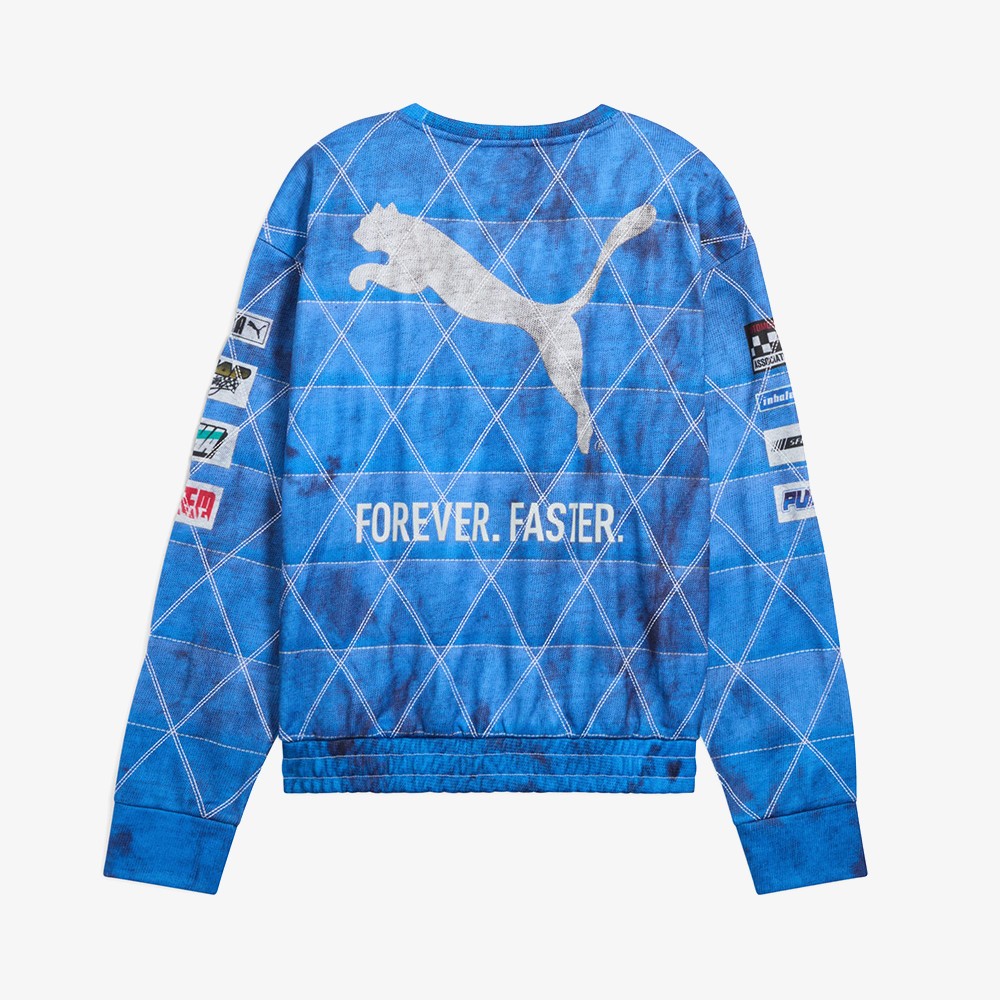 Puma x A$AP ROCKY Quilted Sweatshirt 'Clyde Royal'