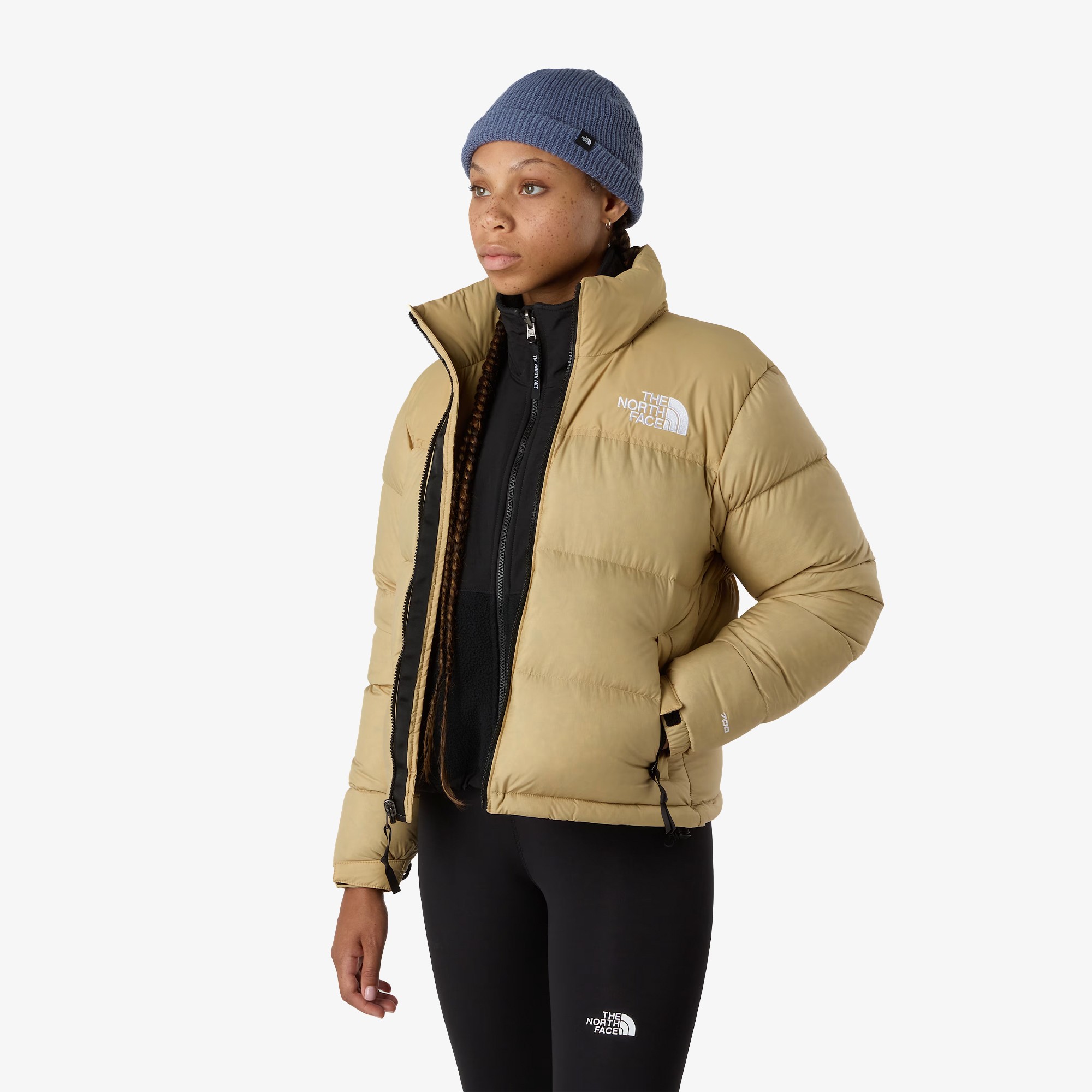 1996 Retro Nuptse Jacket 'Beige' (W)