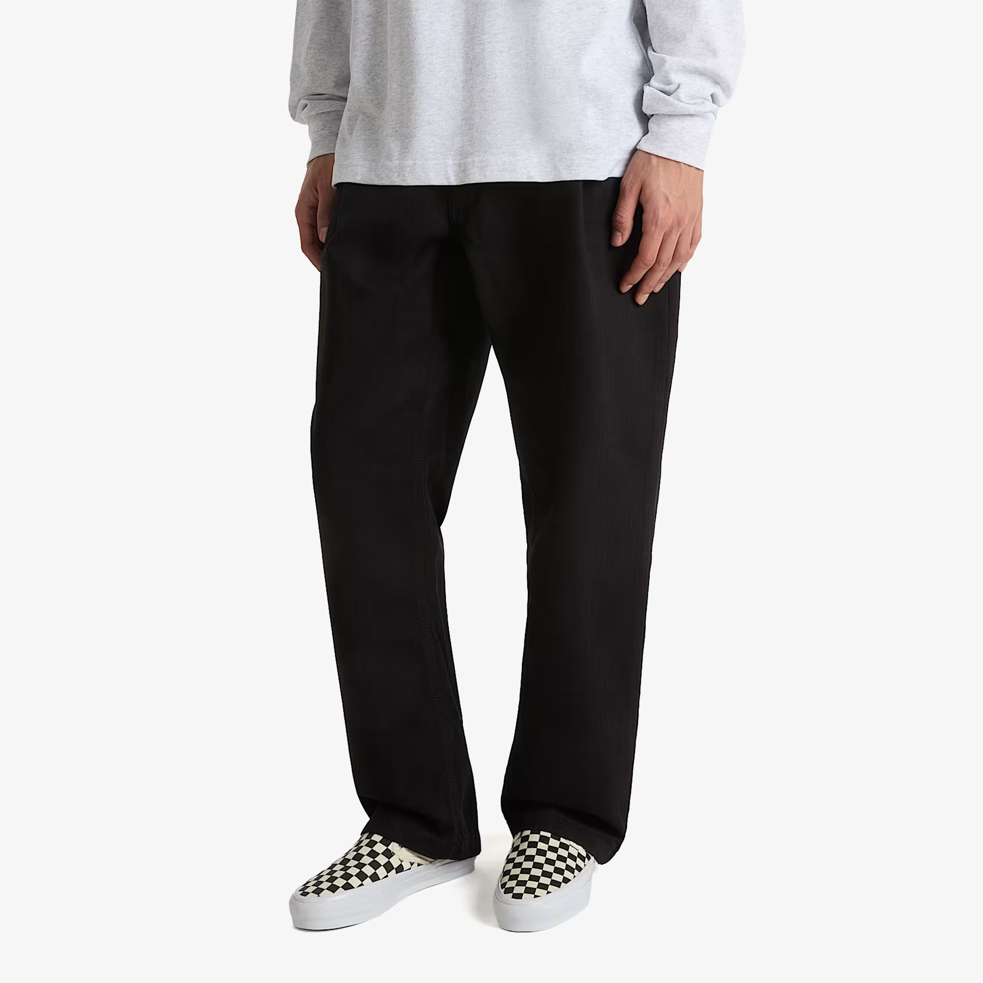 Skate Loose Pleated Pant 'Black'