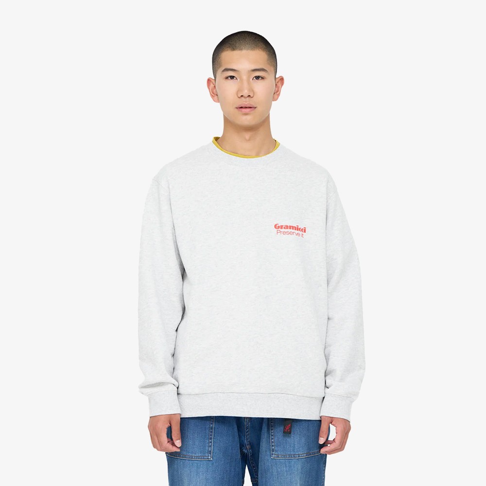 Preserve It Sweatshirt 'Grey Heather'