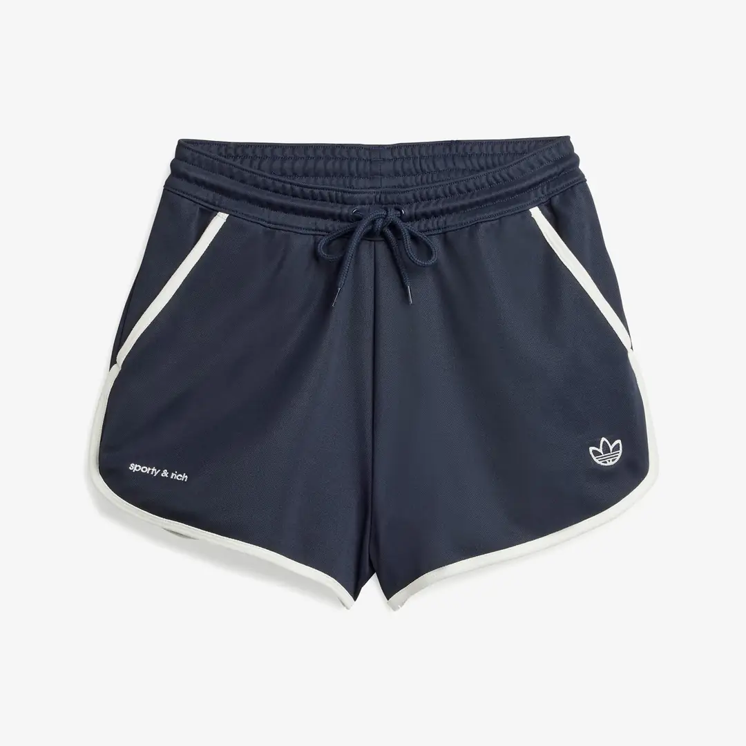 adidas x Sporty & Rich Shorts 'Night Navy' - WUNDER