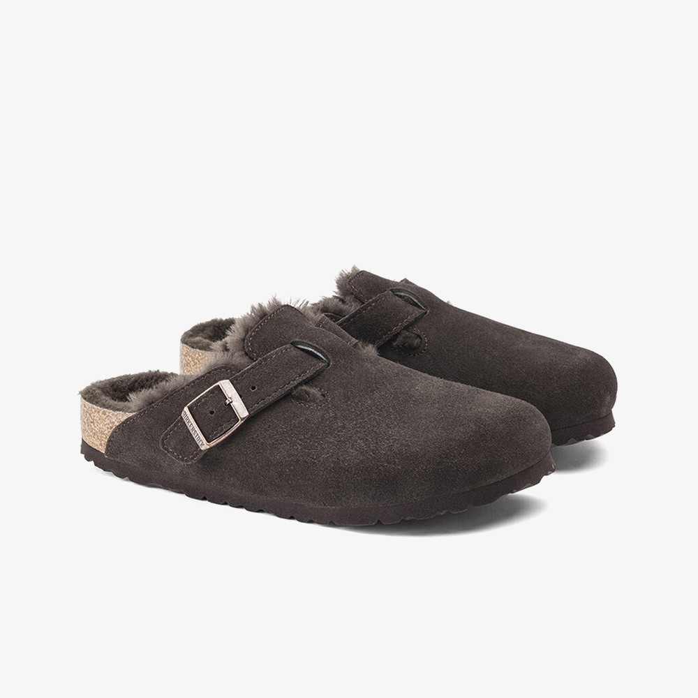 Boston Suede Shearling 'Mocha'