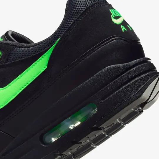 Air Max 1 Essential 'Black Green Strike' - Görsel 8