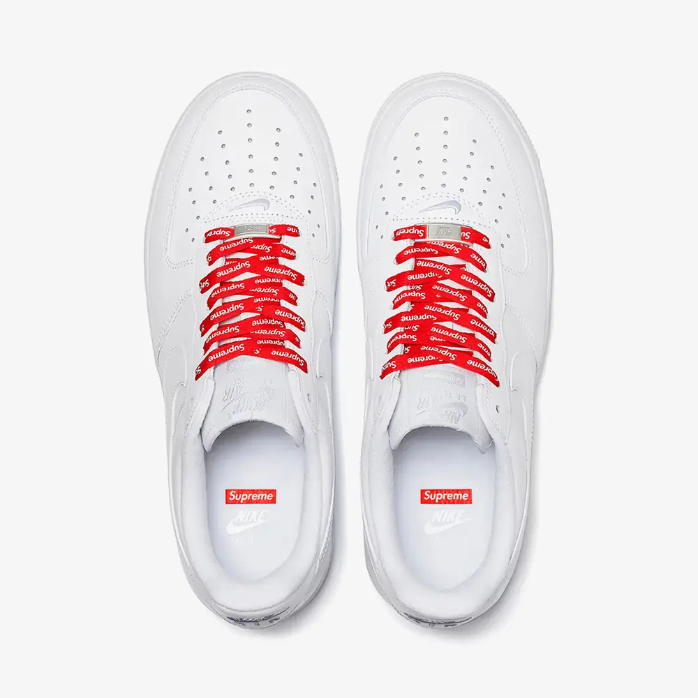 Nike x Supreme Air Force 1 Low 'White' - WUNDER