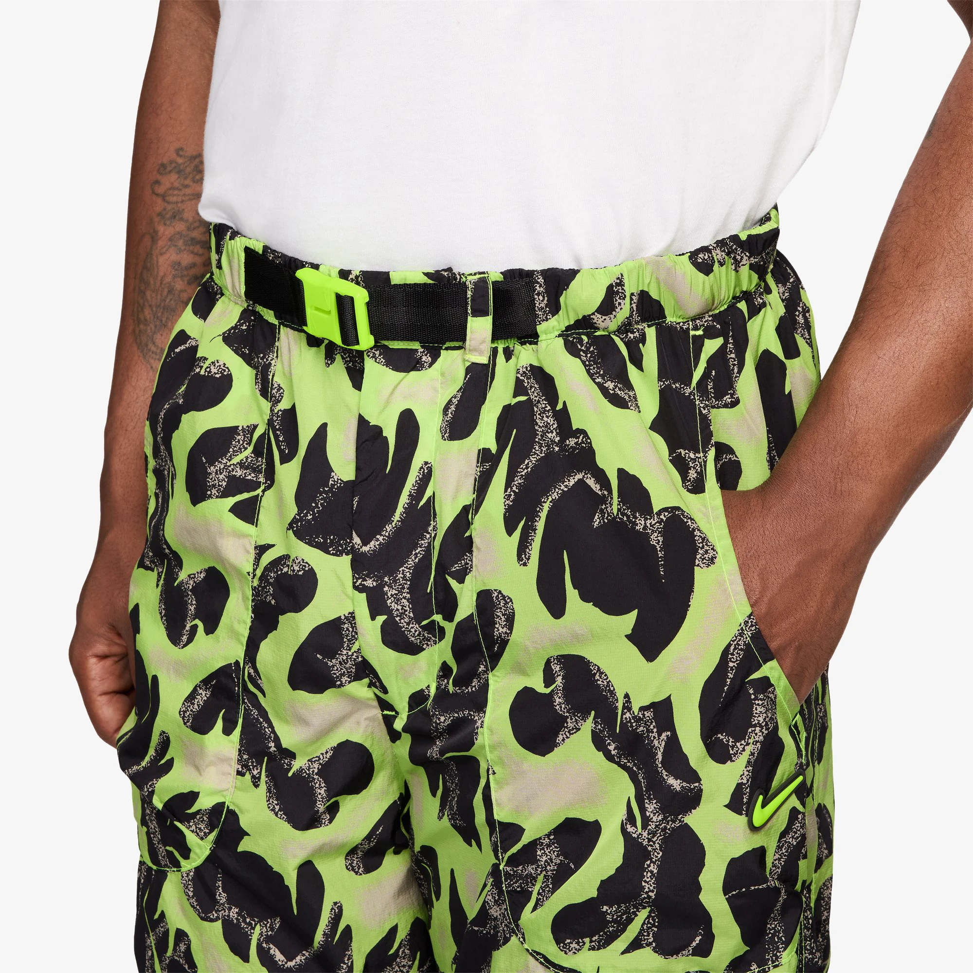 Nike Project F.R.O.G. Woven Convertible Pants 'Volt Ice' - WUNDER