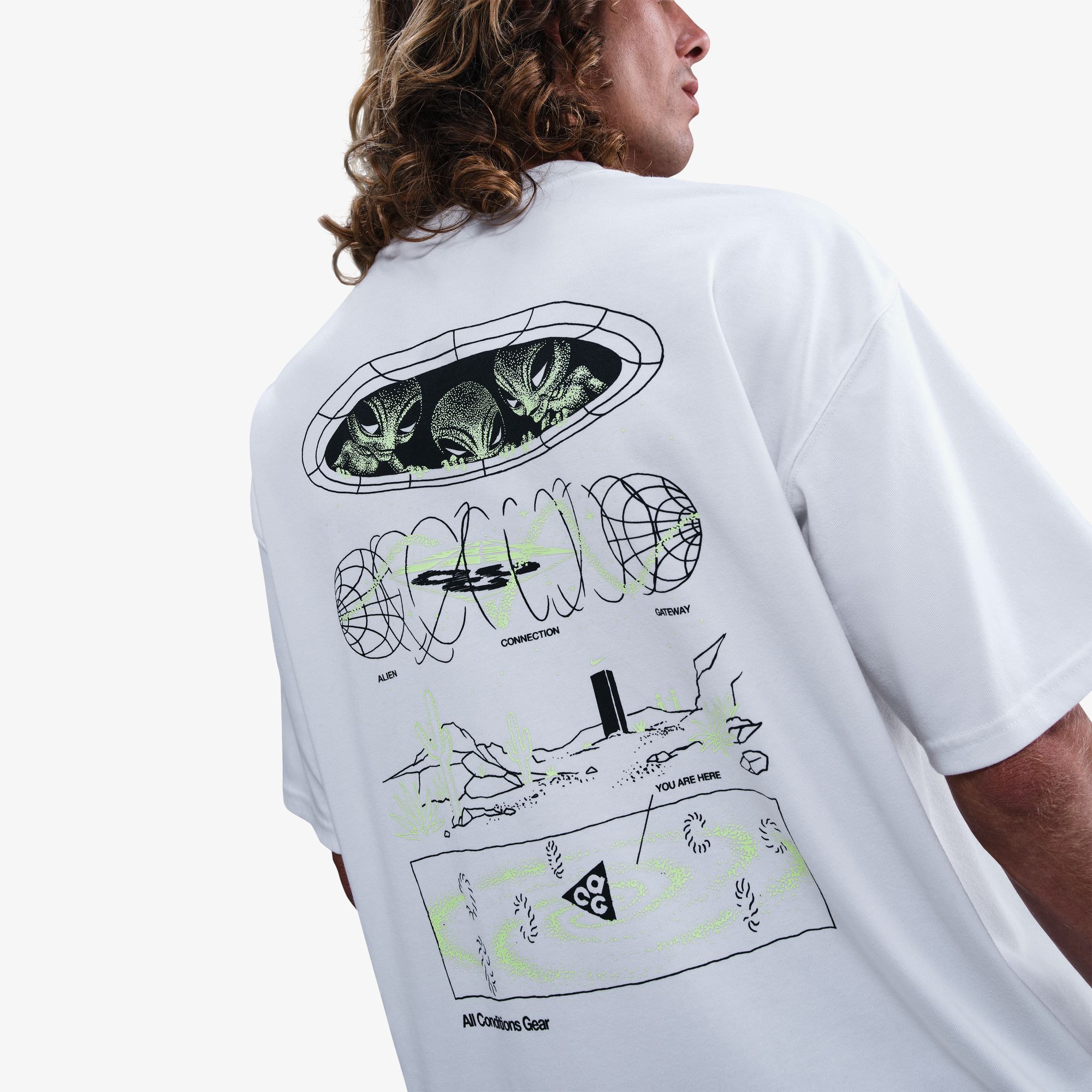 ACG Mystery Lights T-Shirt 'Summit White'
