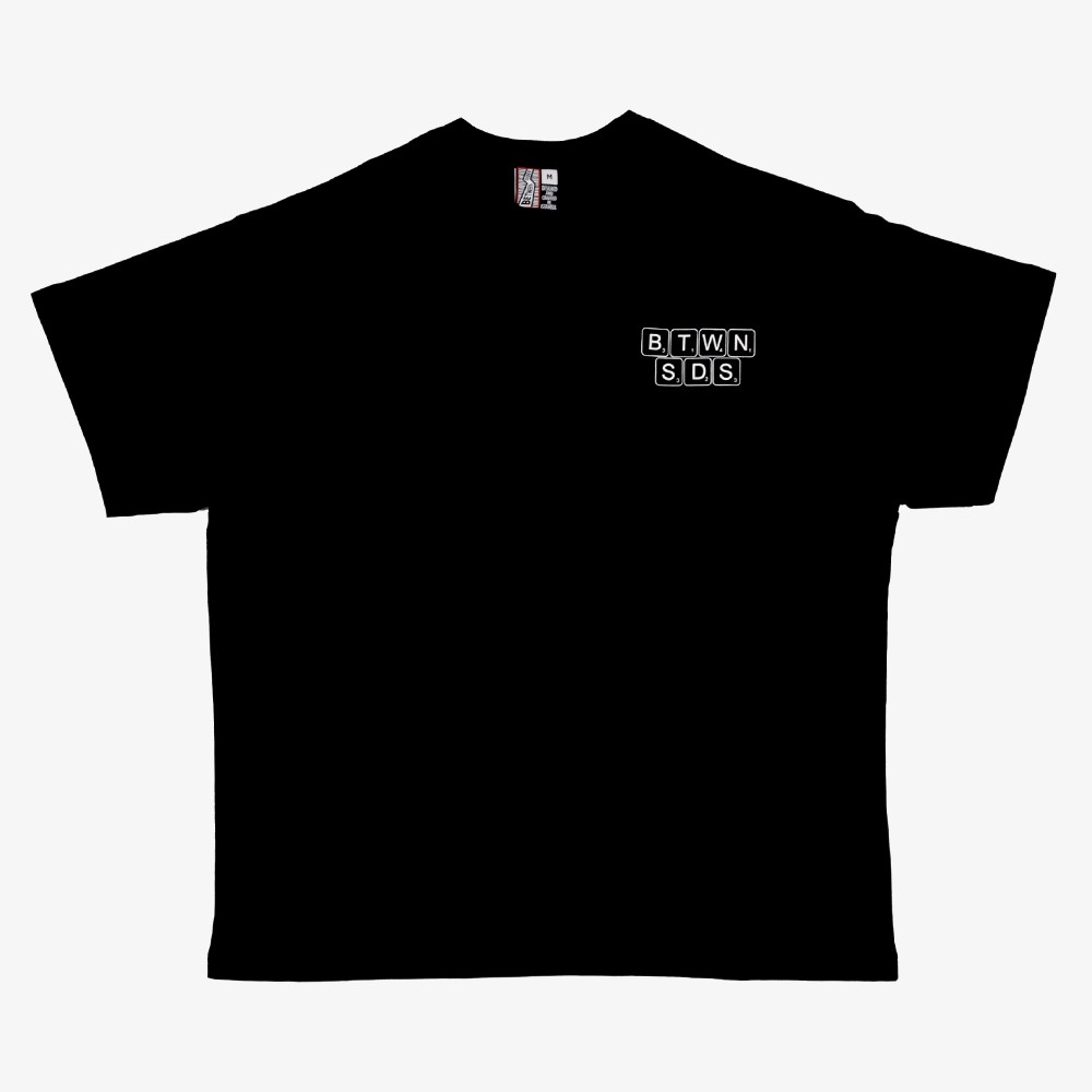 Words T-Shirt 'Black'