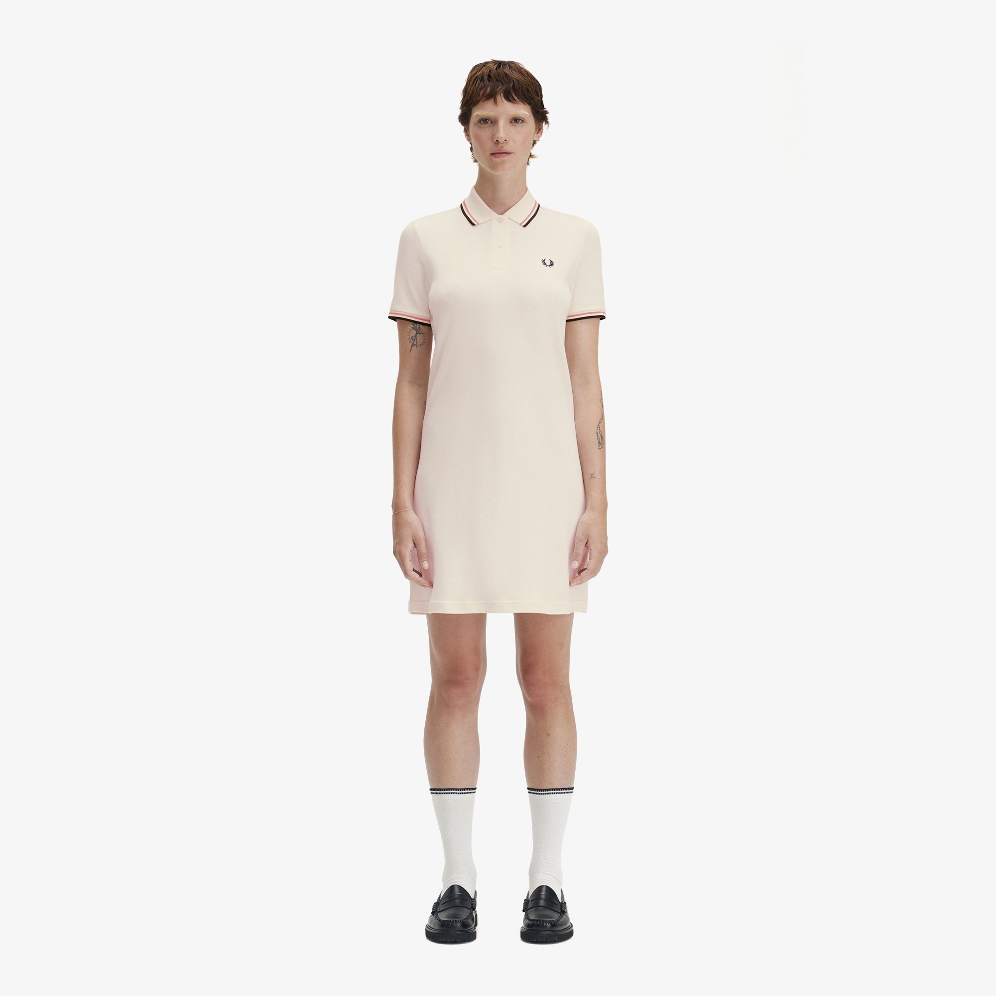 Twin Tipped Dress 'Light Ecru'