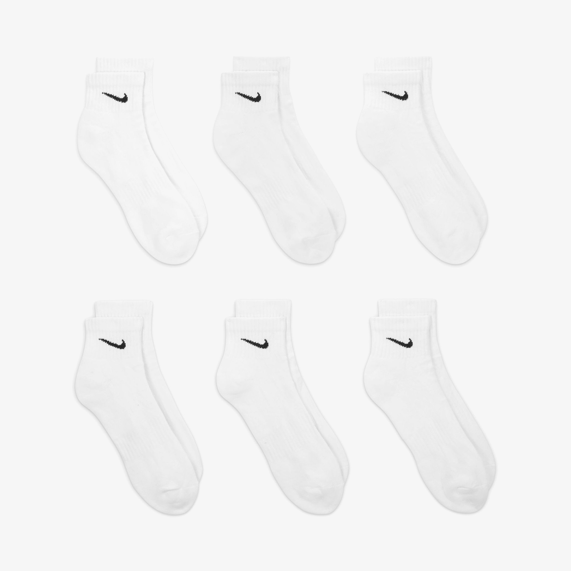 Nike Everyday Cushioned 'White' (6 Pairs)