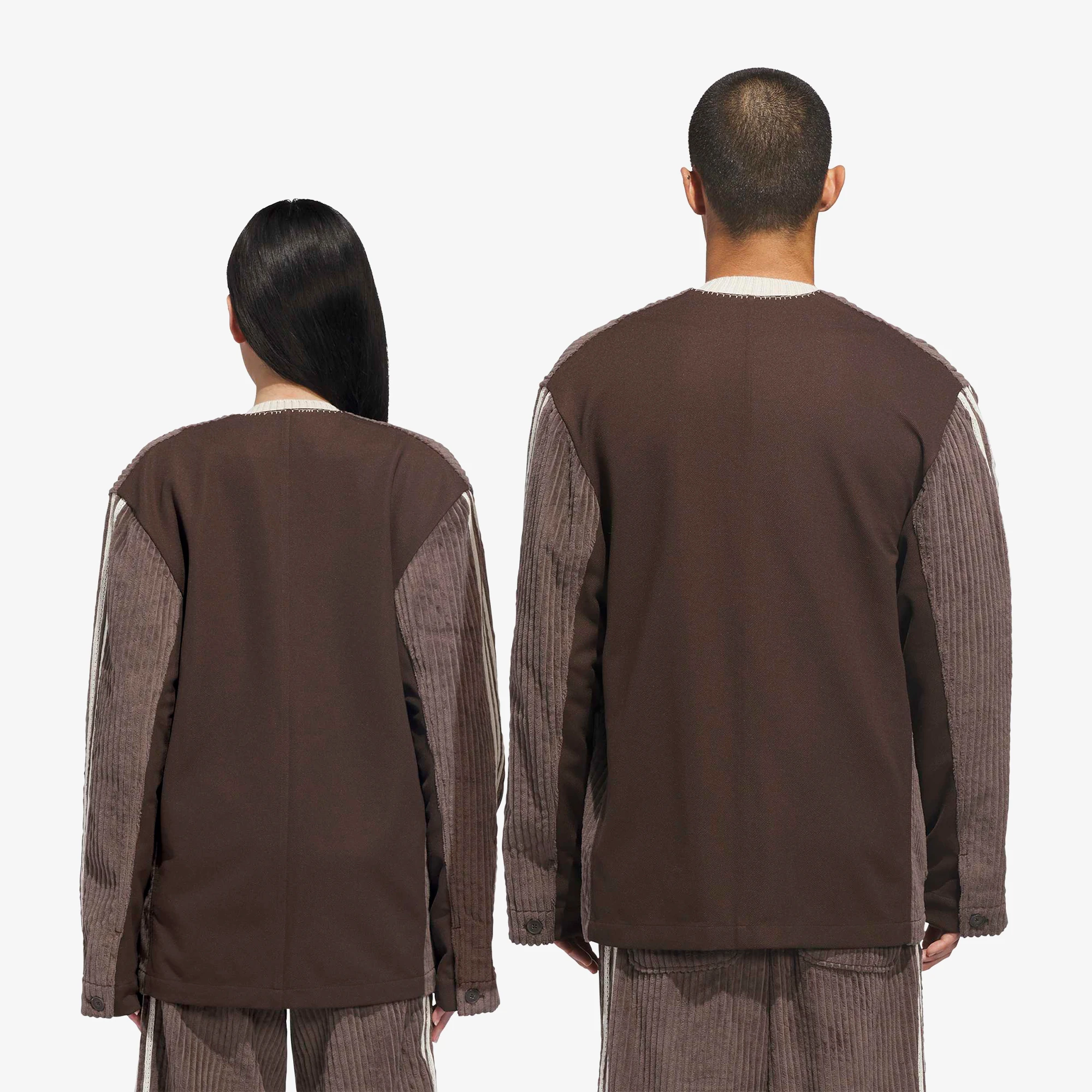 adidas x Clot Cord Jacket by Edison Chen 'Dark Brown'