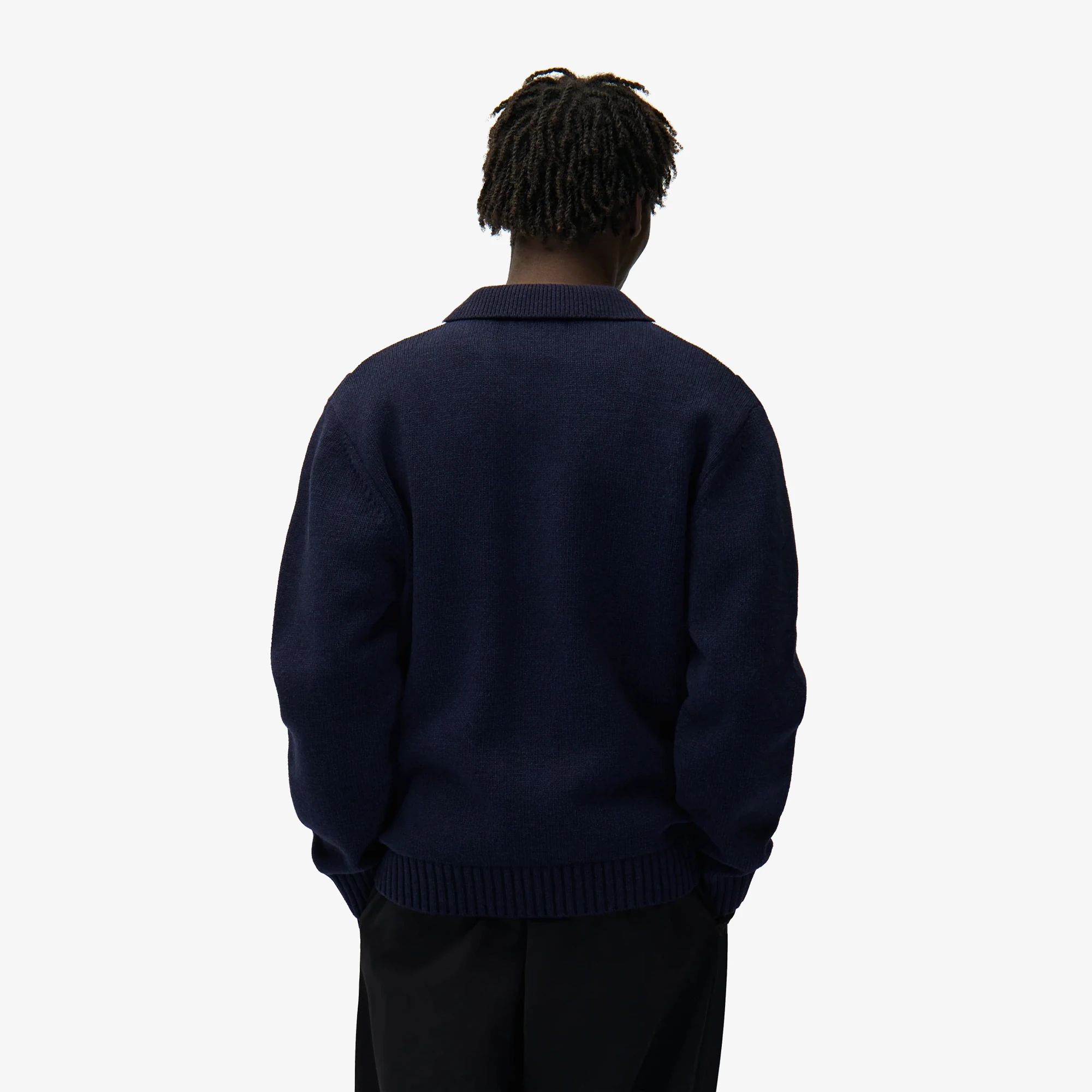 Cardigan 'Blue & White'