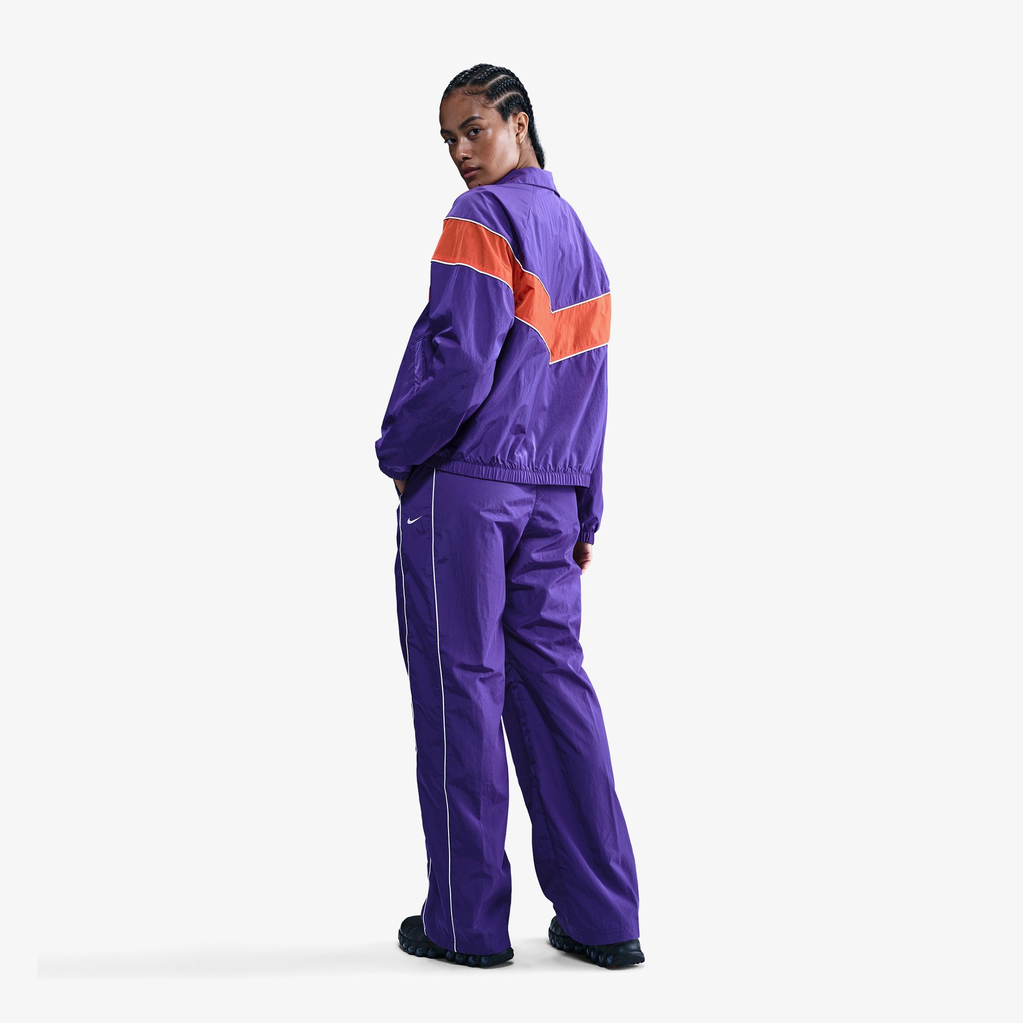 Windrunner Loose UV Woven Full-Zip Jacket 'Court Purple' (W)