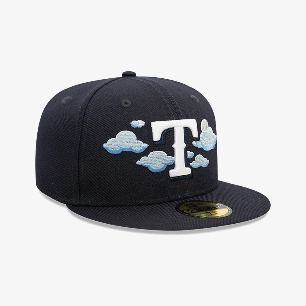 Texas Rangers MLB Cloud 59FIFTY Cerrada 'Black'