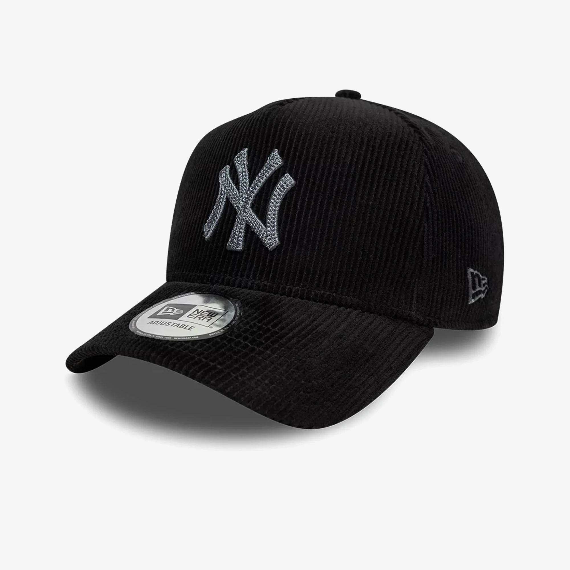 New York Yankees Cord 9FORTY E-Frame Adjustable Cap 'Black'