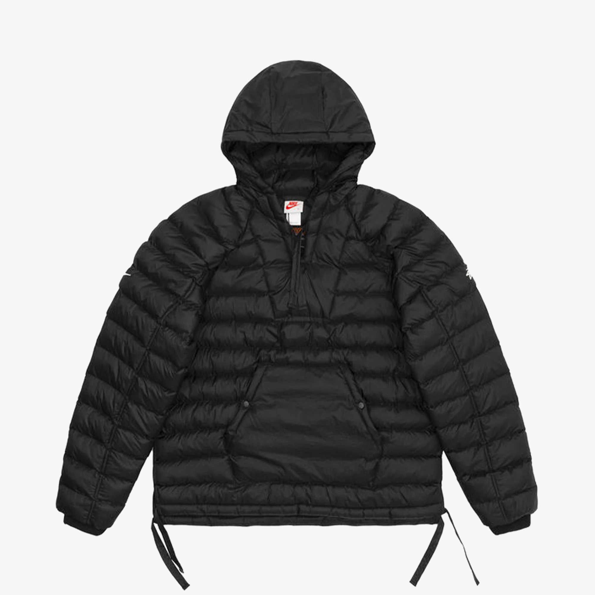 Nike x Stussy Insulated Pullover Jacket 'Black' - WUNDER