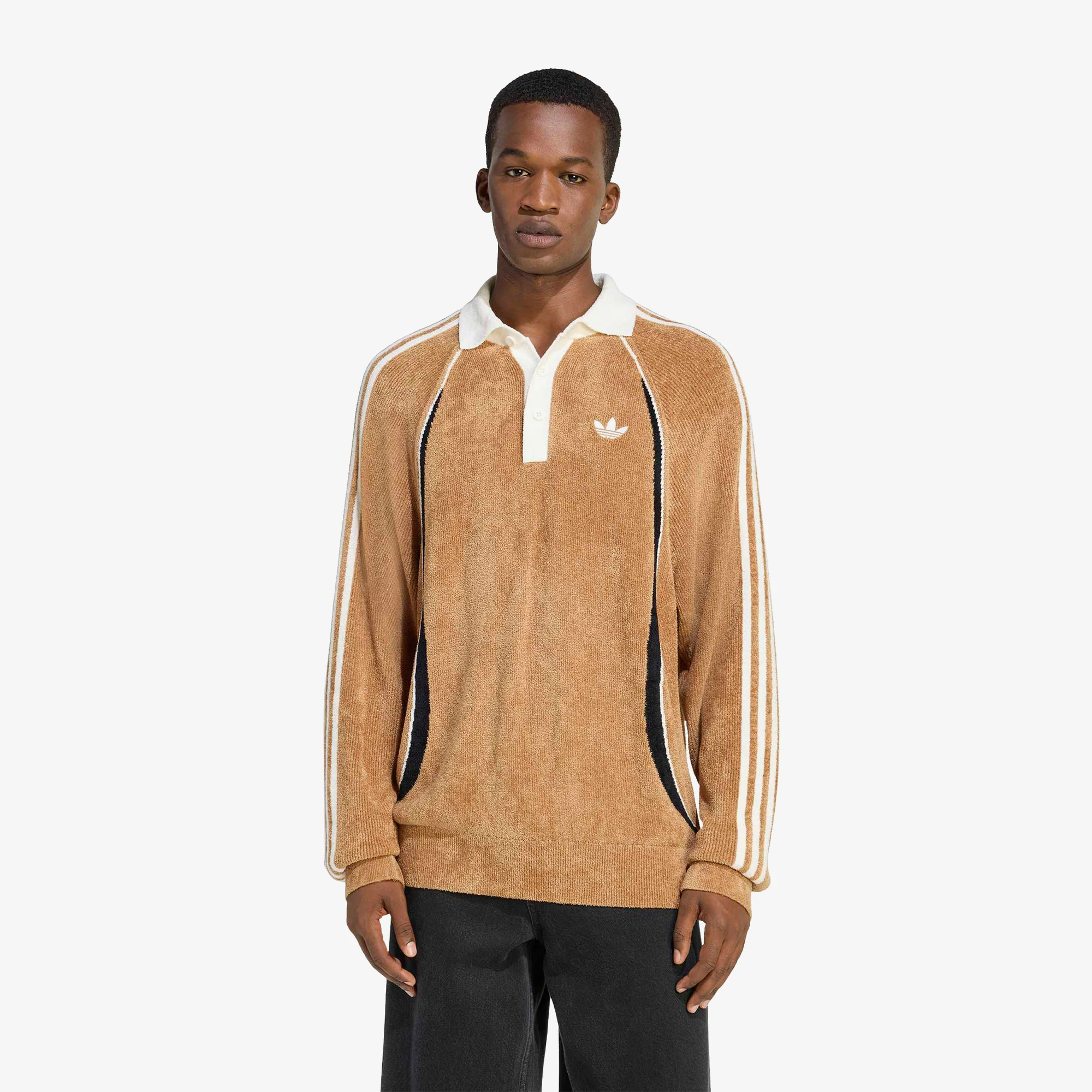 Retro Remix Teamgeist Polo 'Brown'