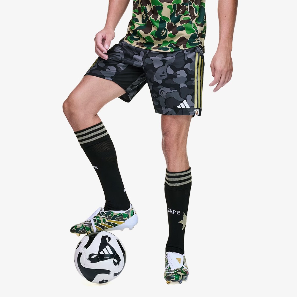 BAPE x adidas FB Shorts 'Black'