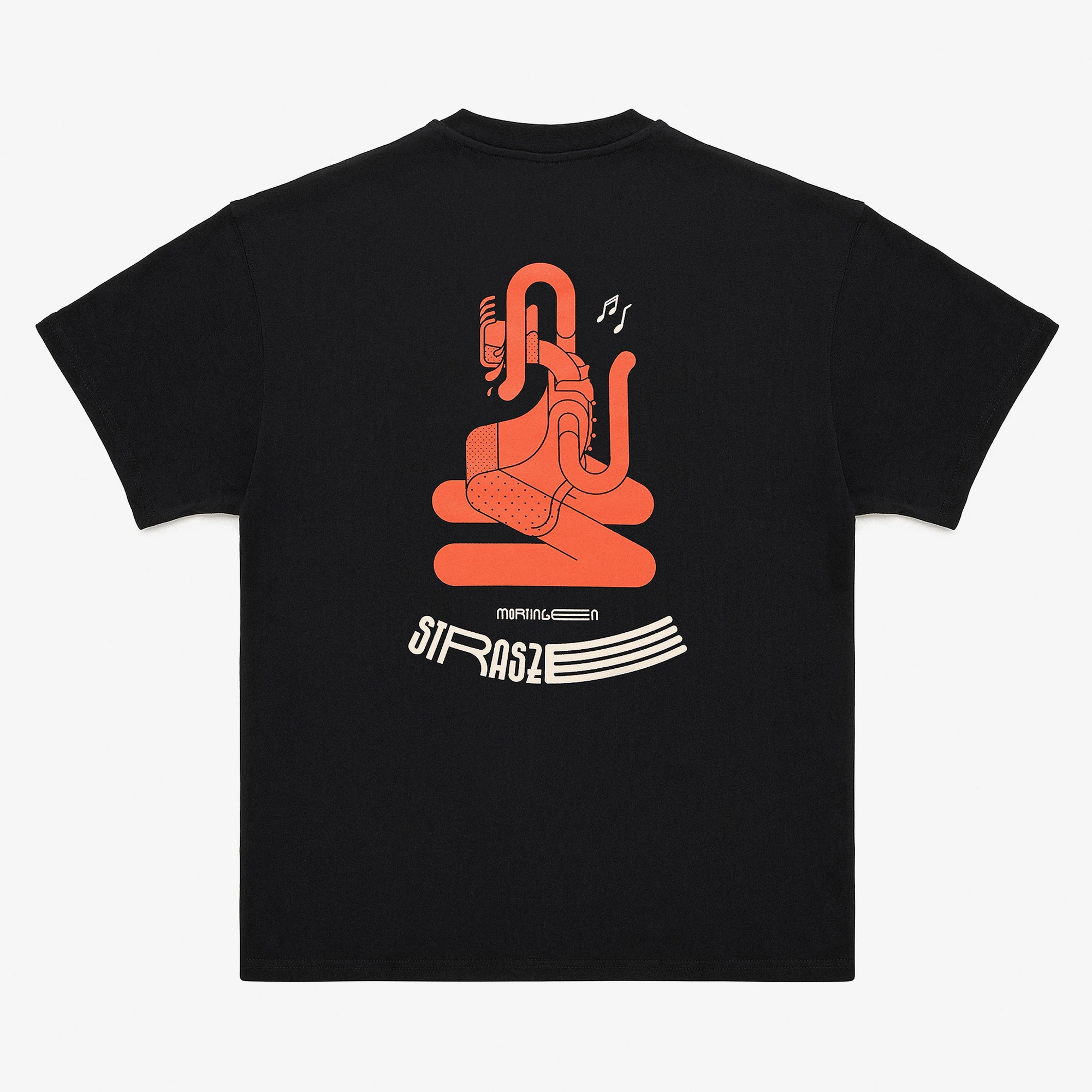 WUNDER x KRÜW Mortingen Strasze Tee 'Black'