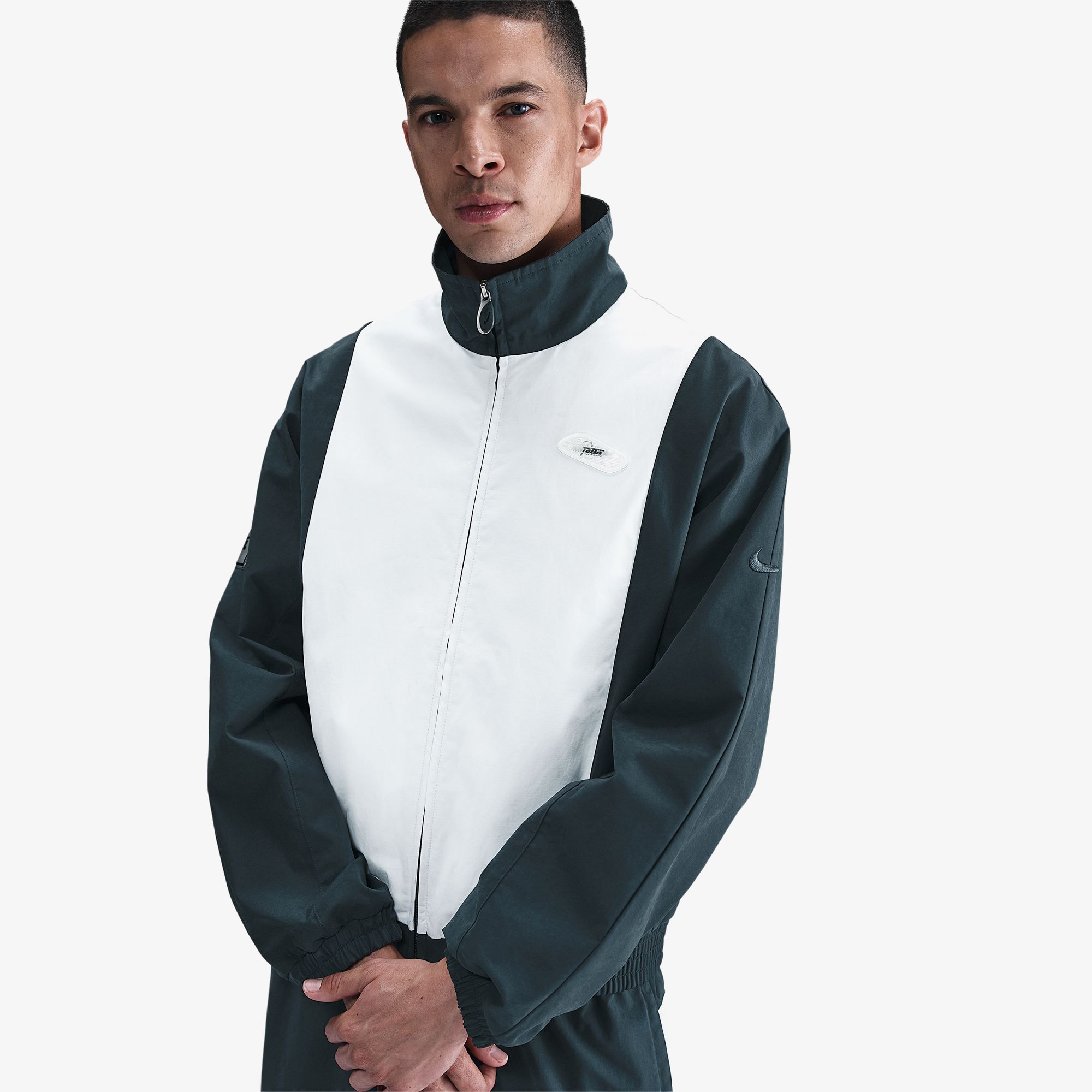 Nike x Patta Track Jacket 'Deep Ocean White'