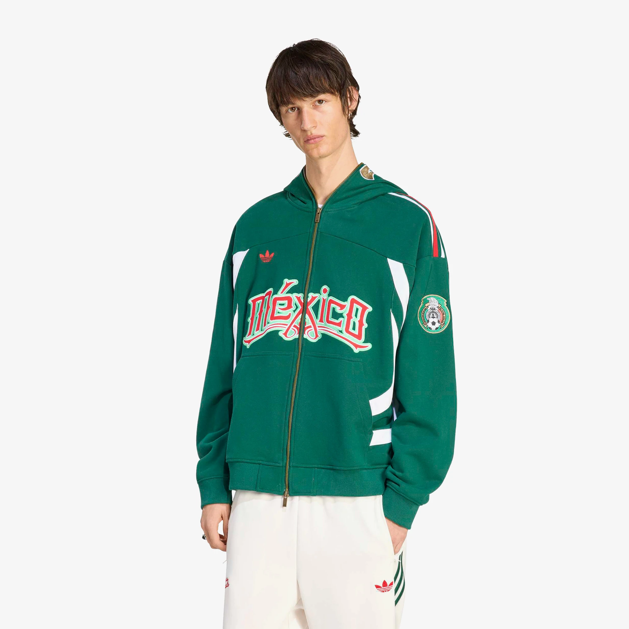 adidas FIFA World Cup 26 Mexico Hoodie 'Collegiate Green' - WUNDER