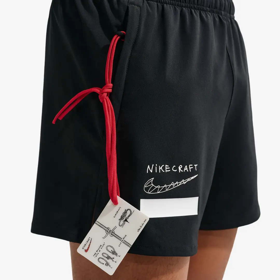 Nikecraft x Tom Sachs I.S.R.U Uniform Space Camp Shorts 'Black