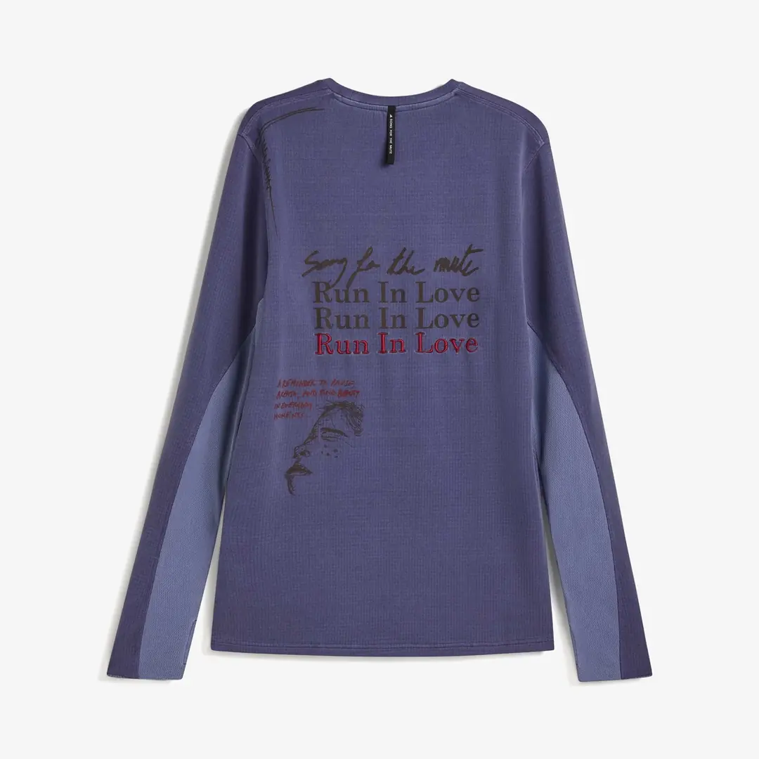 adidas x Song For The Mute Long-Sleeve Top T-Shirt 'Tech Purple' görsel 2