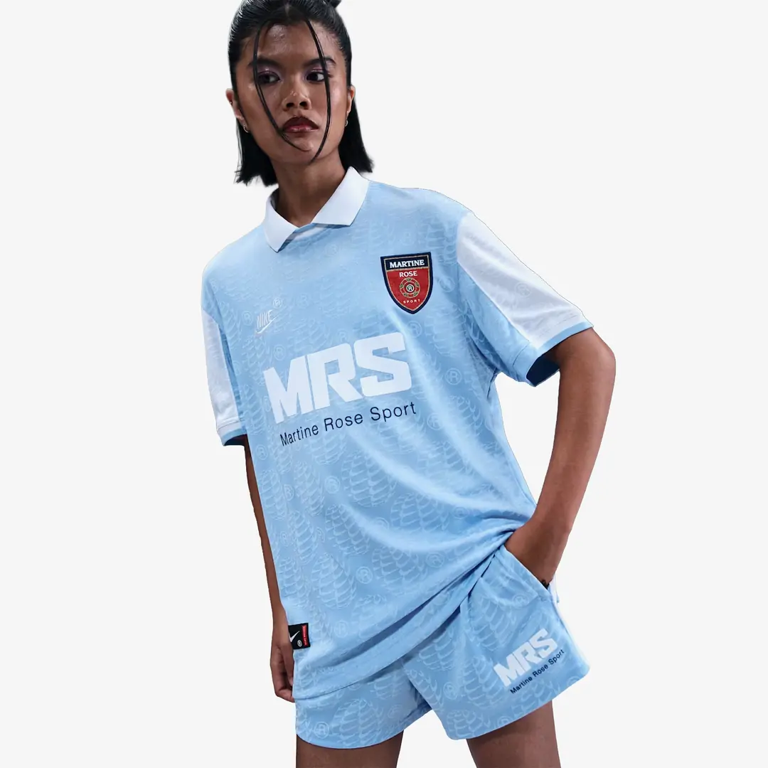 Nike x Martine Rose Football Shirt 'Light Blue' - WUNDER